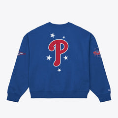 Philadelphia Phillies Mitchell & Ness Women's Pep Rally Sweatshirt Sale
