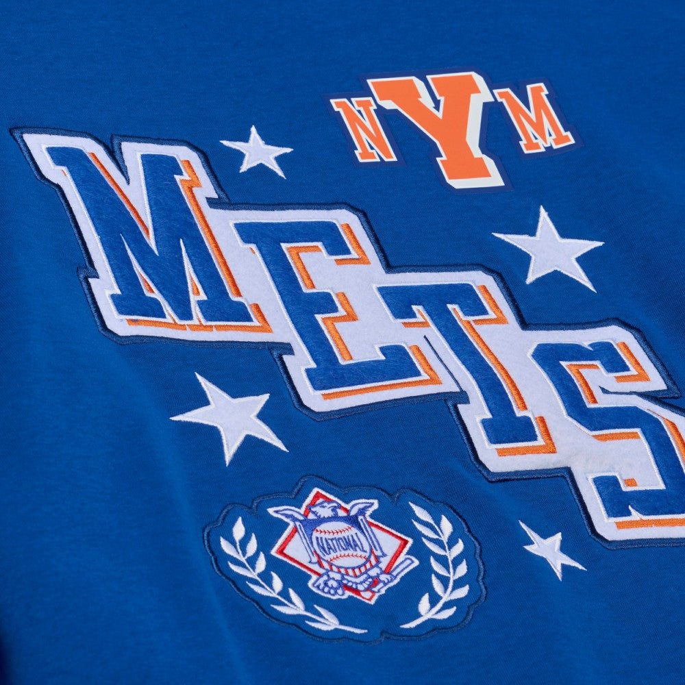 New York Mets Mitchell & Ness Women's Pep Rally Sweatshirt Online