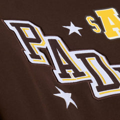 San Diego Padres Mitchell & Ness Women's Pep Rally Sweatshirt Outlet
