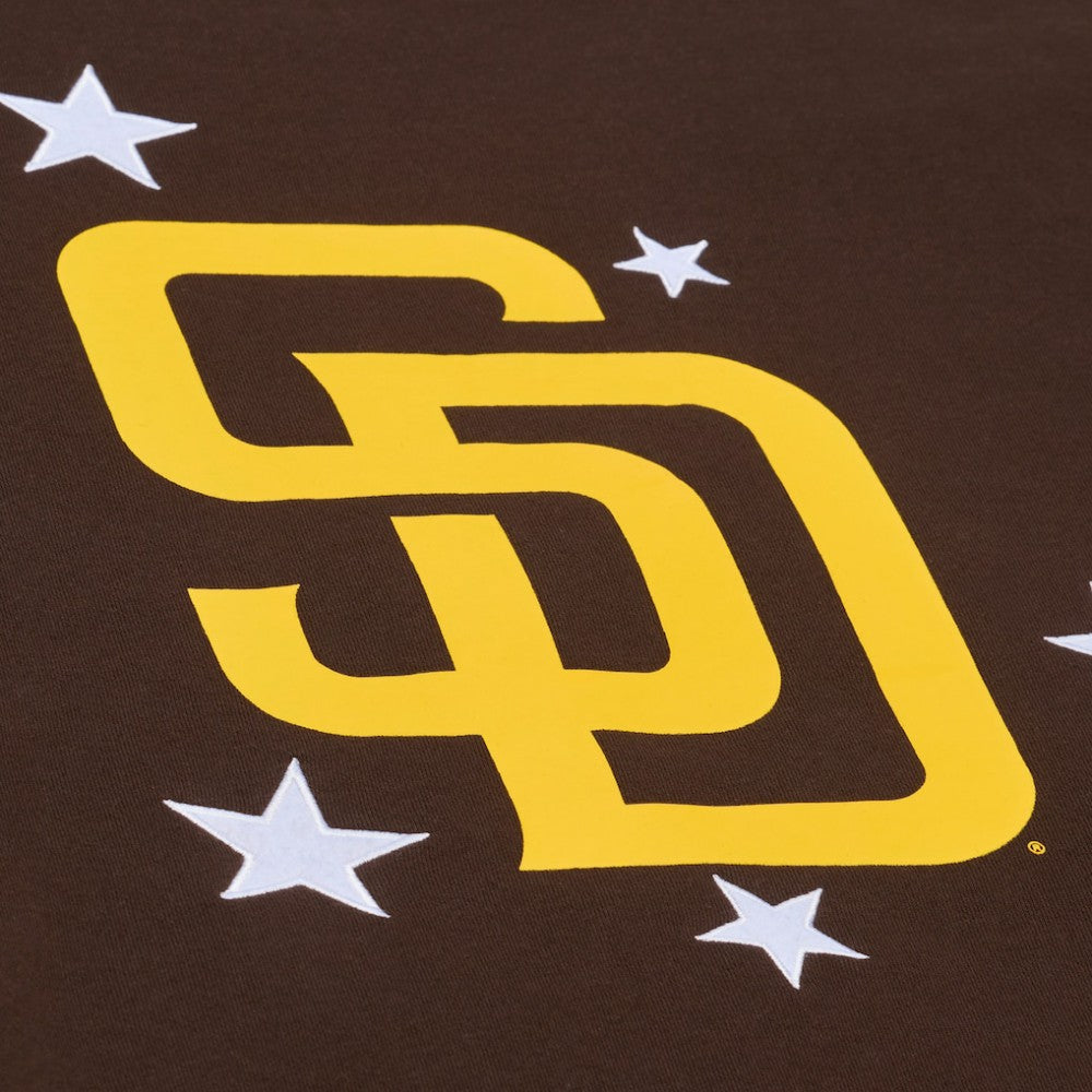 San Diego Padres Mitchell & Ness Women's Pep Rally Sweatshirt Outlet