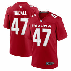 Channing Tindall Arizona Cardinals Team Game Jersey - Cardinal - Nike