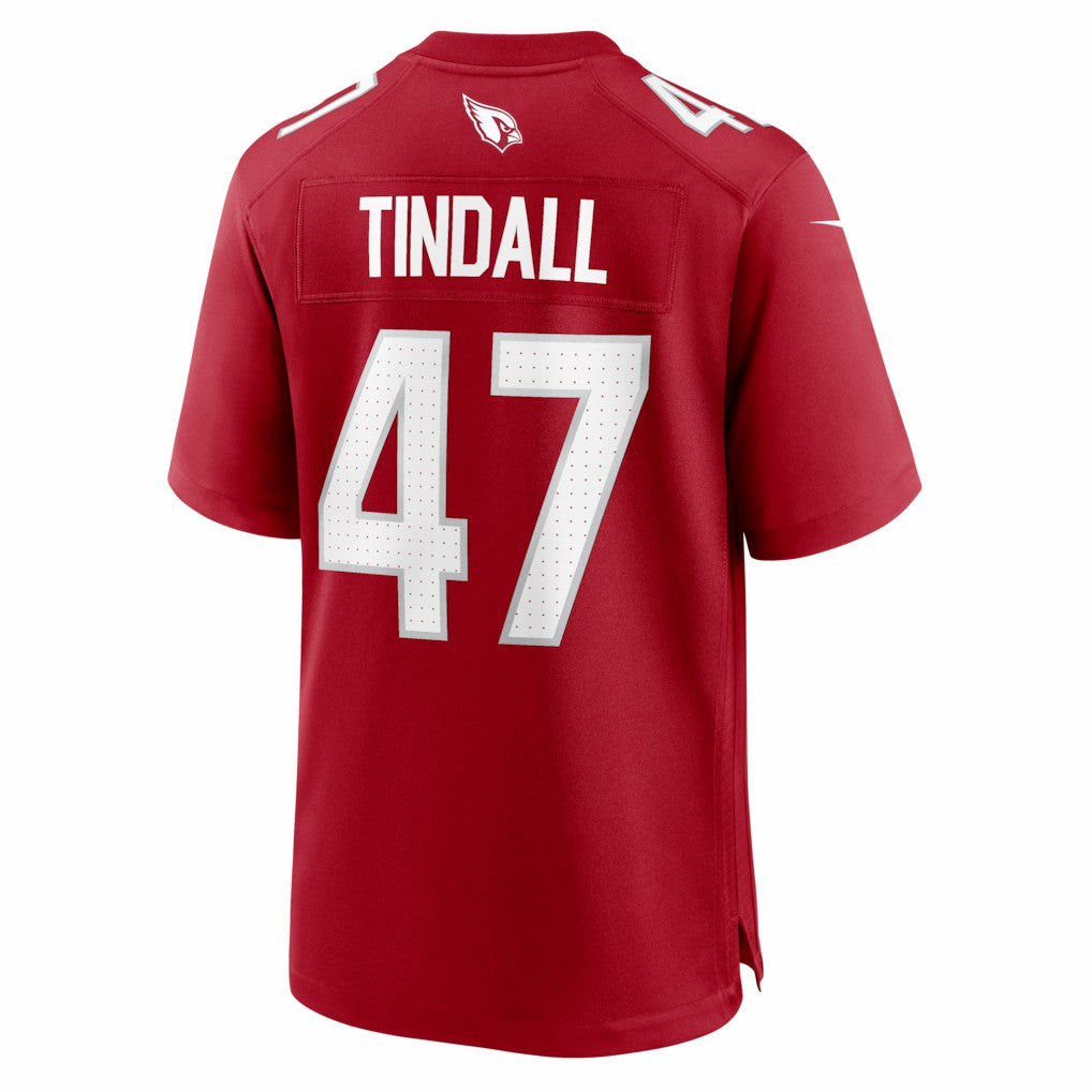 Channing Tindall Arizona Cardinals Team Game Jersey - Cardinal - Nike