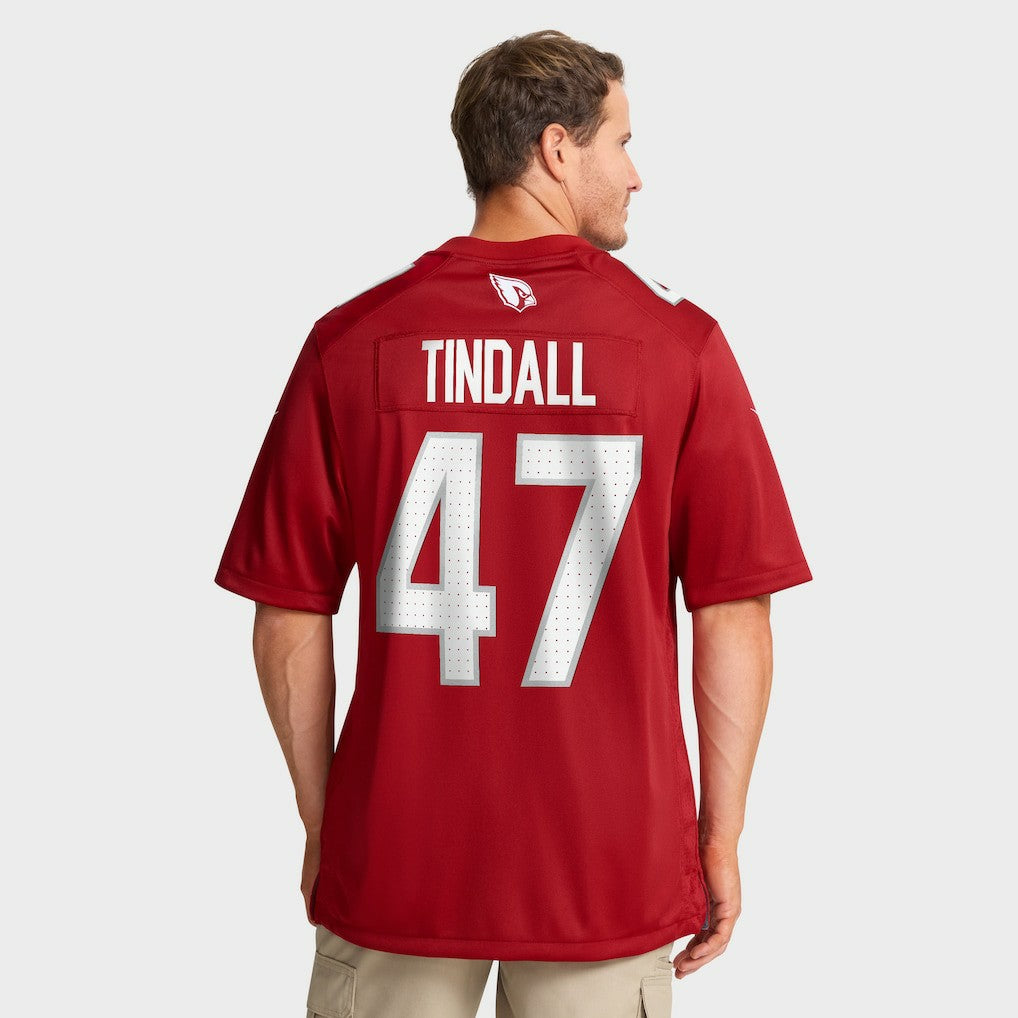 Channing Tindall Arizona Cardinals Team Game Jersey - Cardinal - Nike
