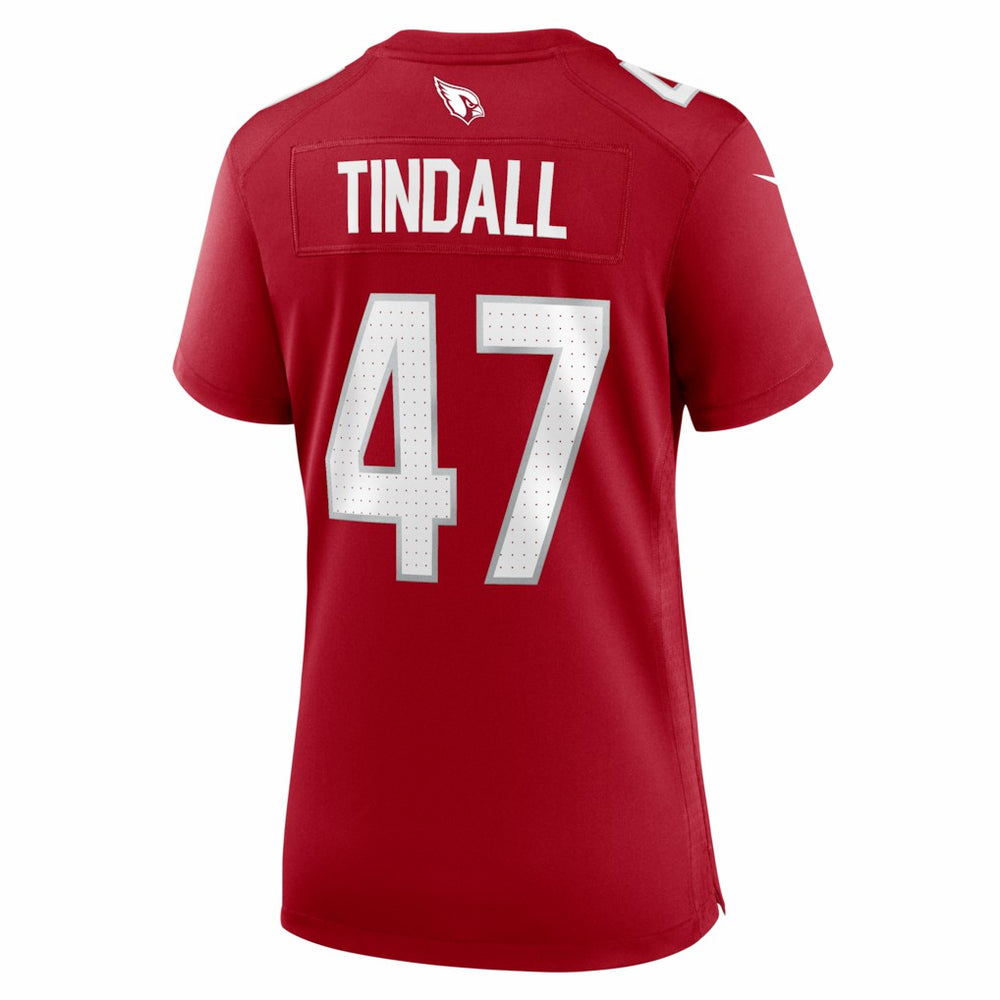 Channing Tindall Arizona Cardinals Women's Team Game Jersey - Cardinal - Nike