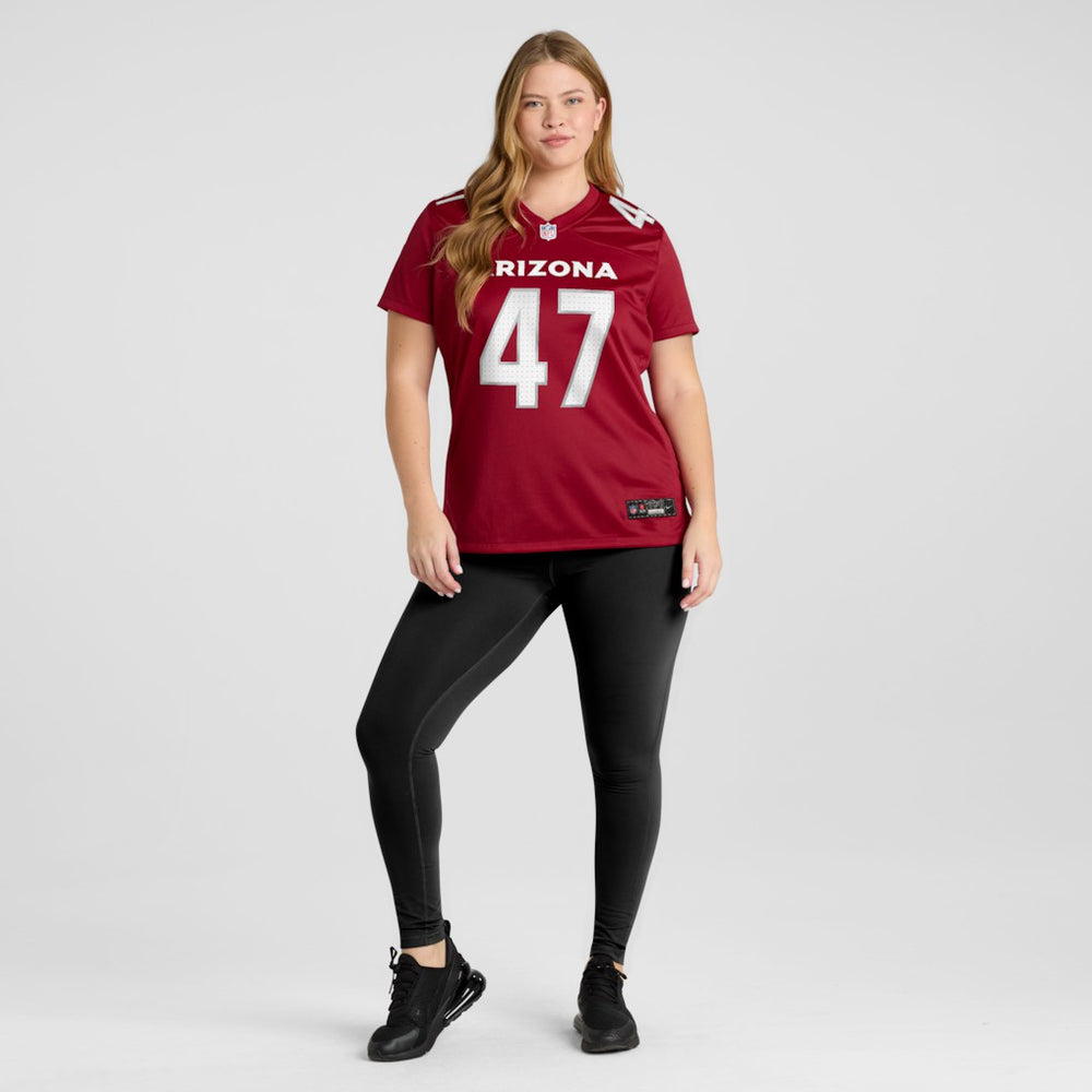 Channing Tindall Arizona Cardinals Women's Team Game Jersey - Cardinal - Nike