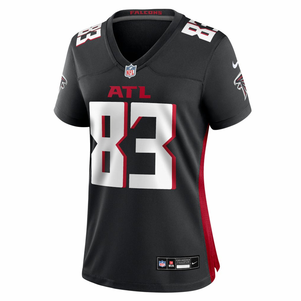 Deven Thompkins Atlanta Falcons Women's Team Game Jersey - Black - Nike
