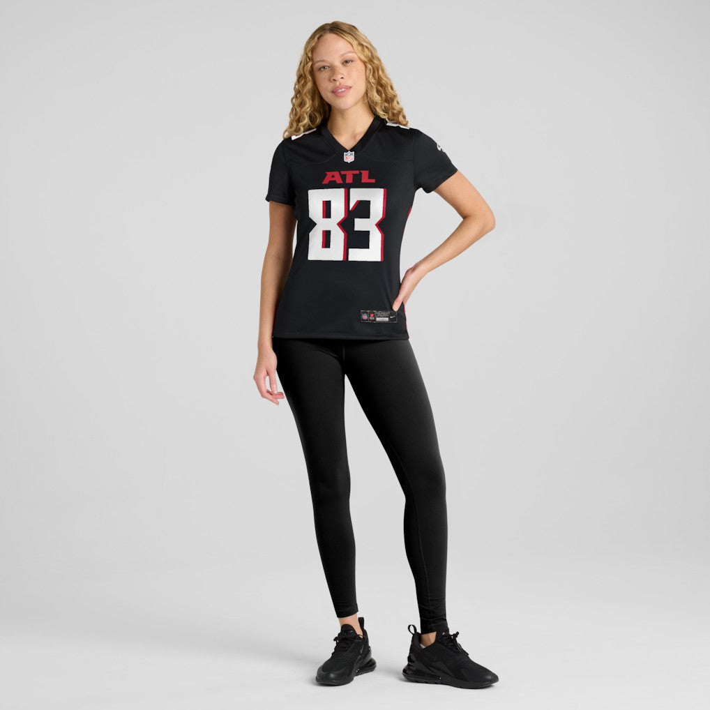 Deven Thompkins Atlanta Falcons Women's Team Game Jersey - Black - Nike