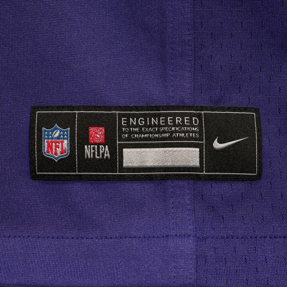 Cornelius Johnson Baltimore Ravens Team Game Jersey - Purple - Nike