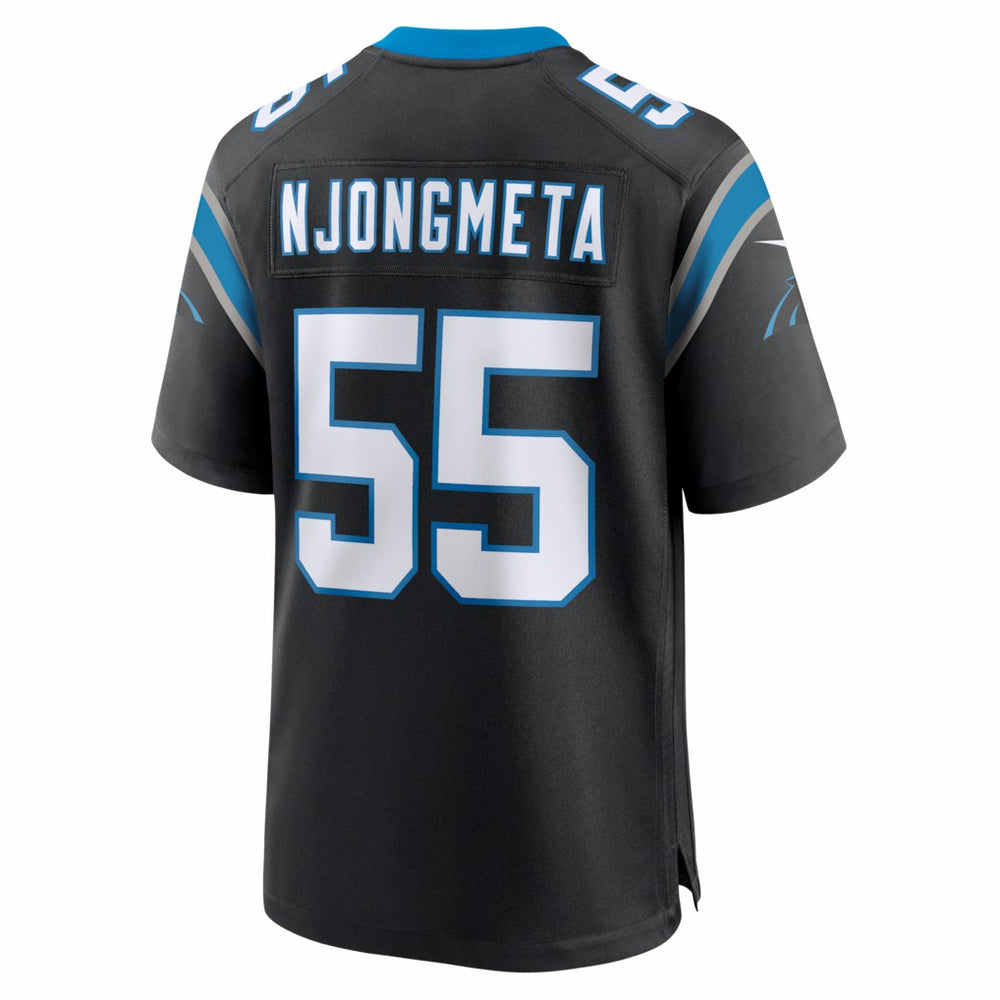 Maema Njongmeta Carolina Panthers Team Game Jersey - Black - Nike