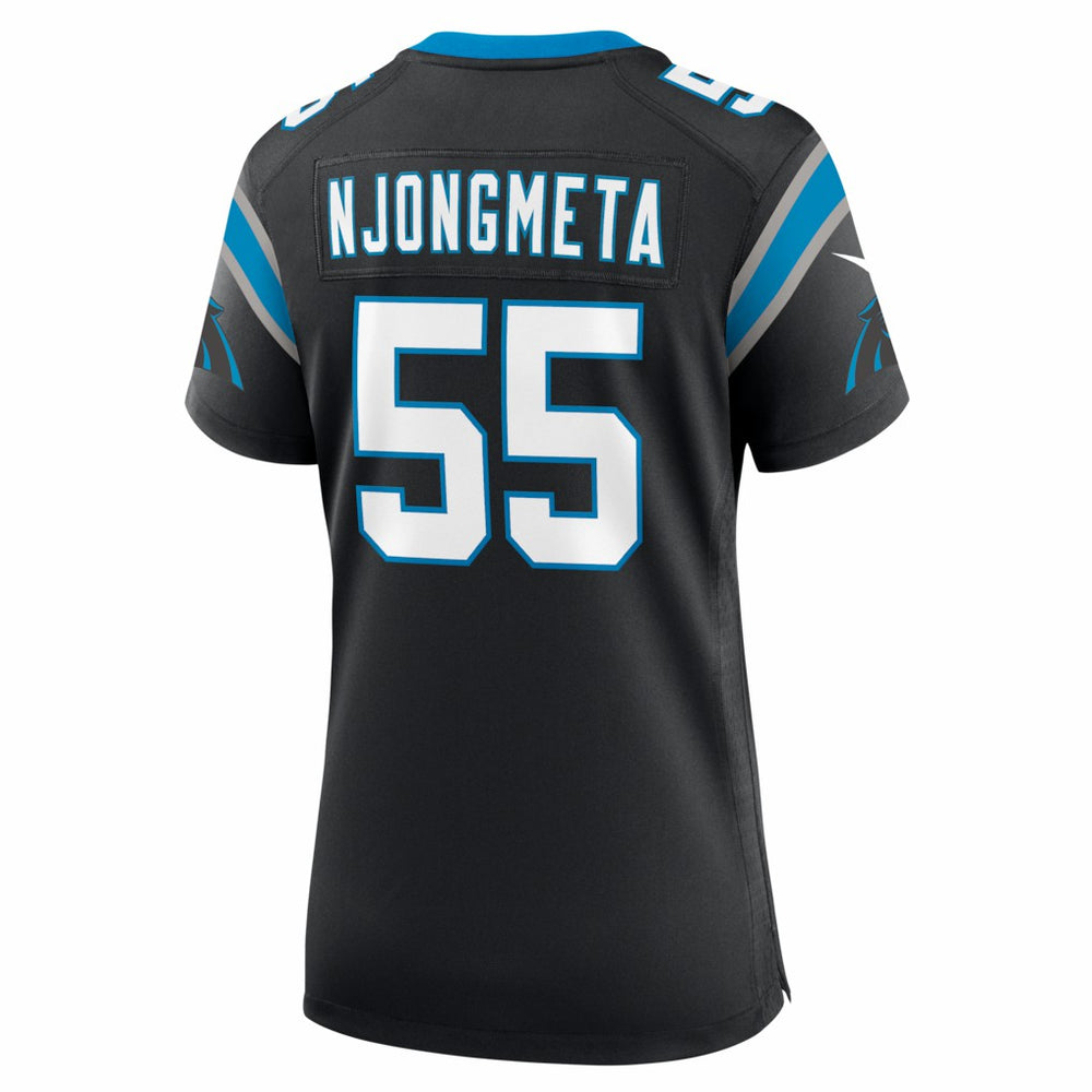 Maema Njongmeta Carolina Panthers Women's Team Game Jersey - Black - Nike