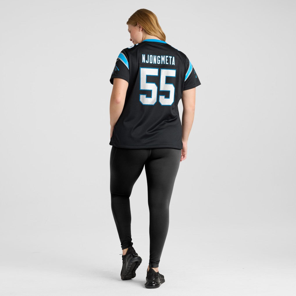 Maema Njongmeta Carolina Panthers Women's Team Game Jersey - Black - Nike