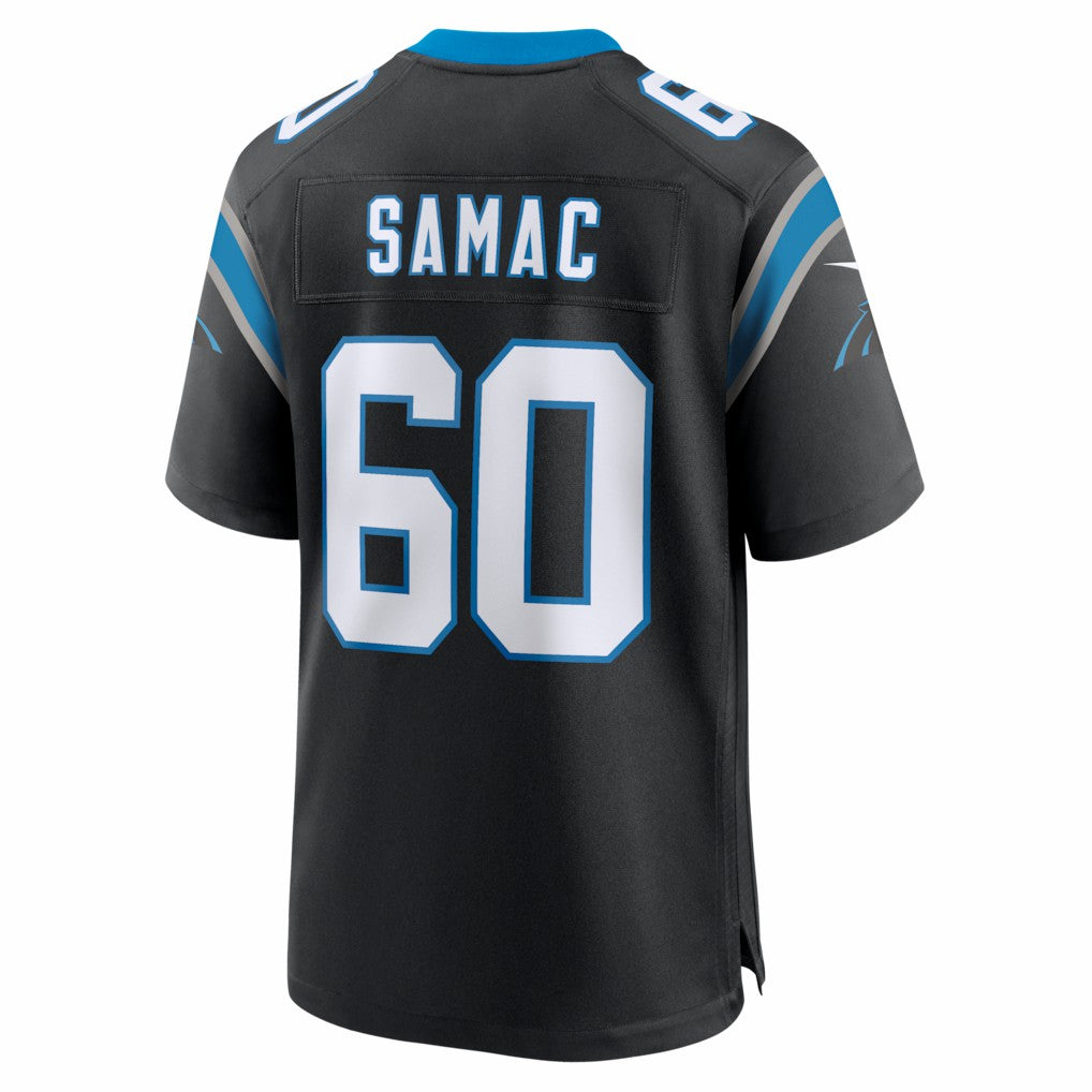 Nick Samac Carolina Panthers Team Game Jersey - Black - Nike
