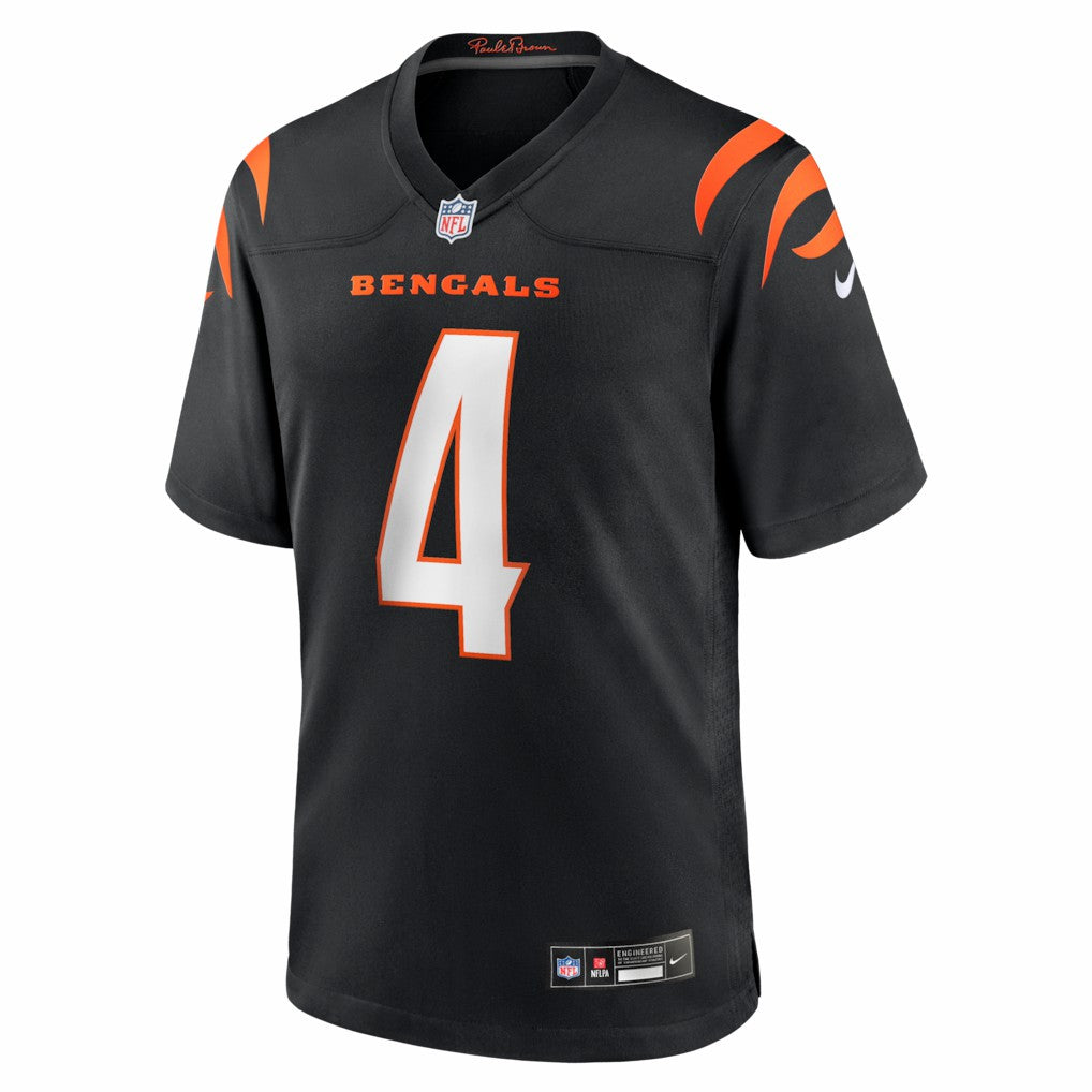 Sean Clifford Cincinnati Bengals Team Game Jersey - Black - Nike