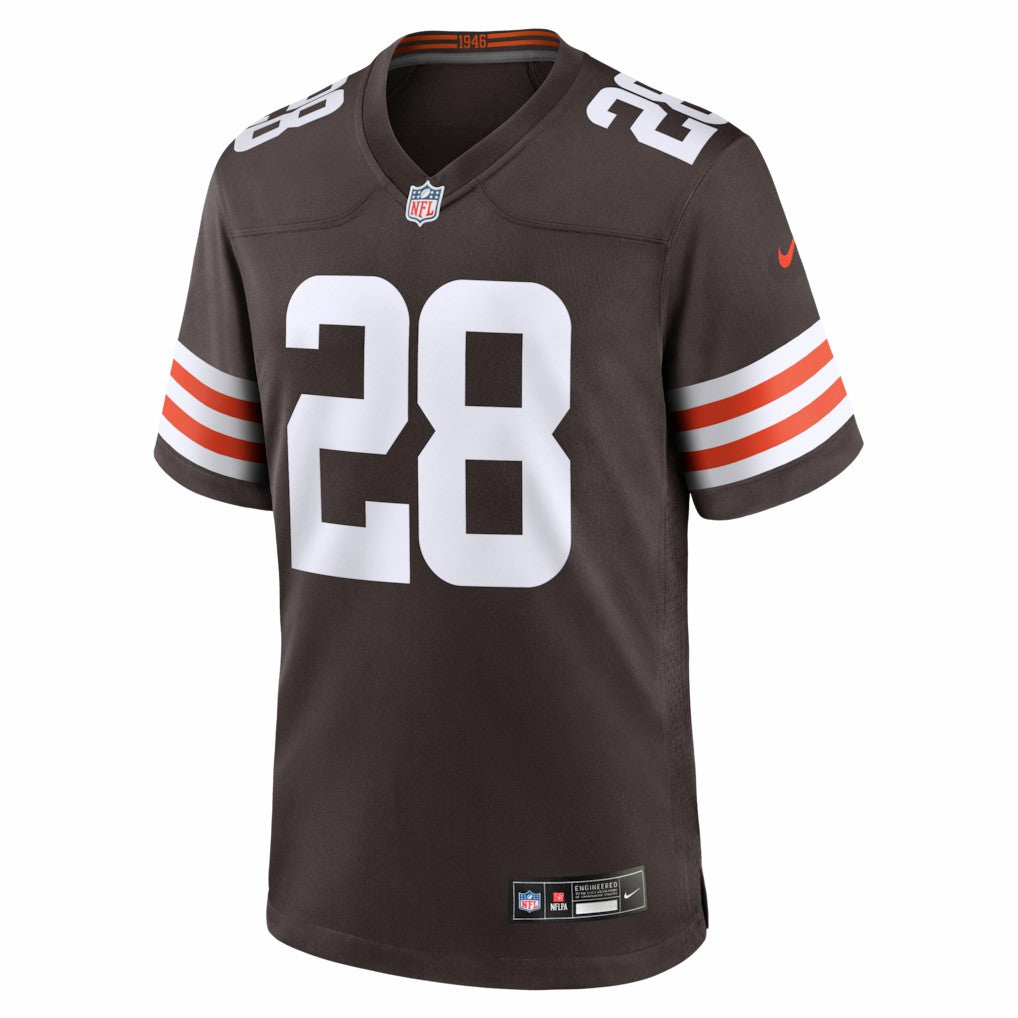 Tre Avery Cleveland Browns Team Game Jersey - Brown - Nike