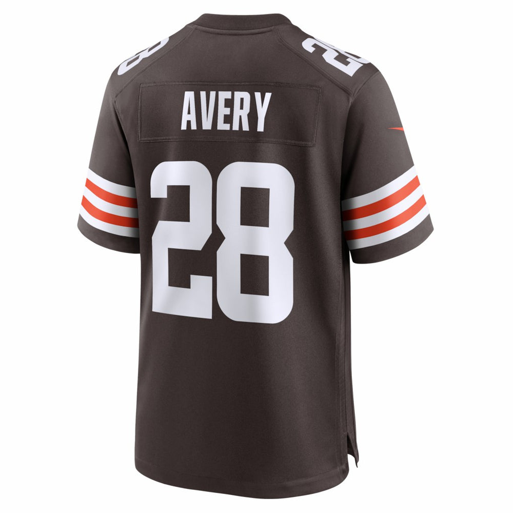 Tre Avery Cleveland Browns Team Game Jersey - Brown - Nike