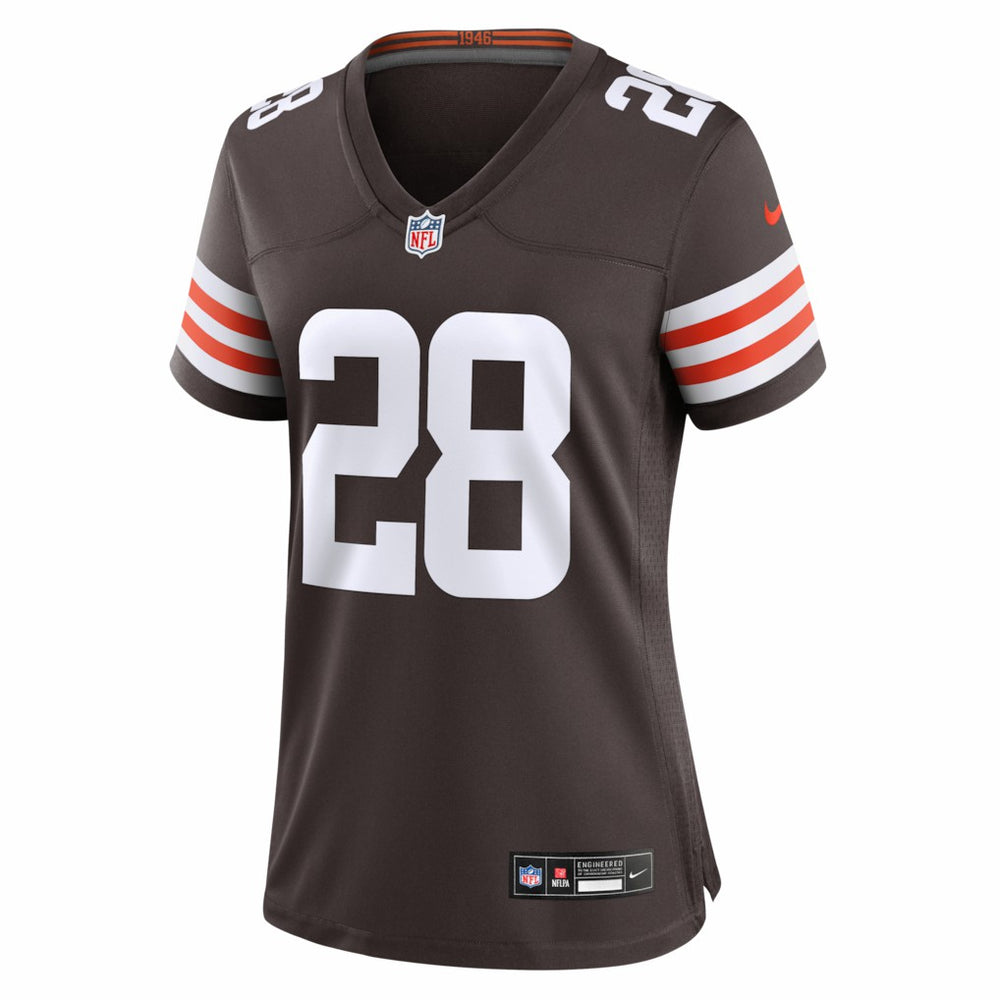 Tre Avery Cleveland Browns Women's Team Game Jersey - Brown - Nike