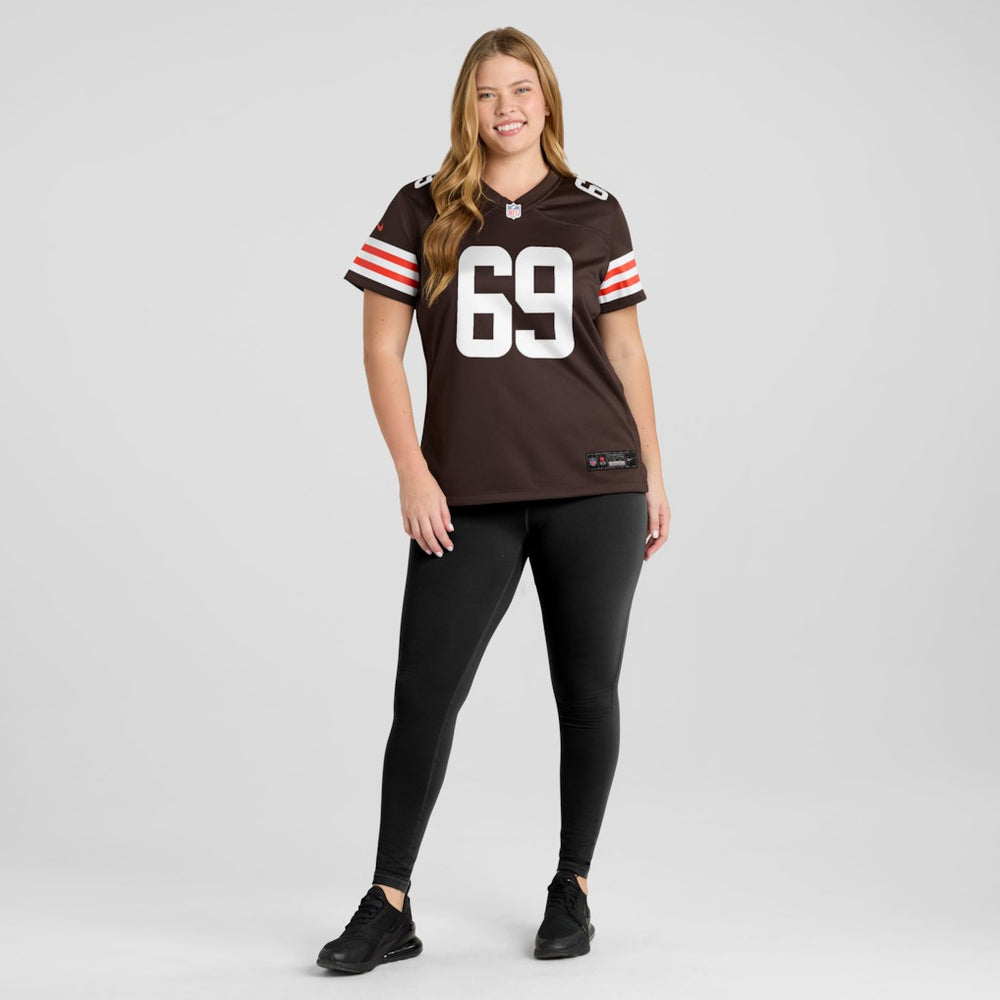Tyre Phillips Cleveland Browns Women's Team Game Jersey - Brown - Nike