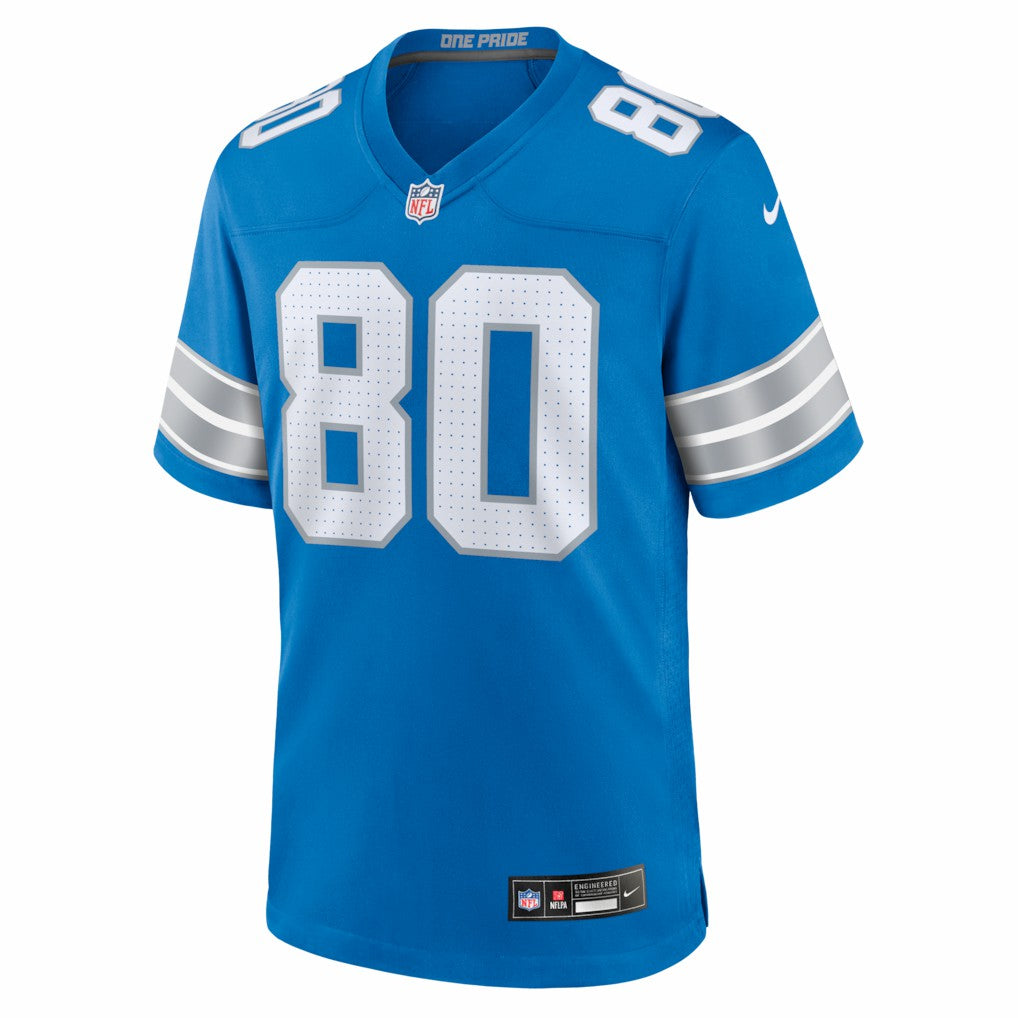Malik Cunningham Detroit Lions Team Game Jersey - Blue - Nike