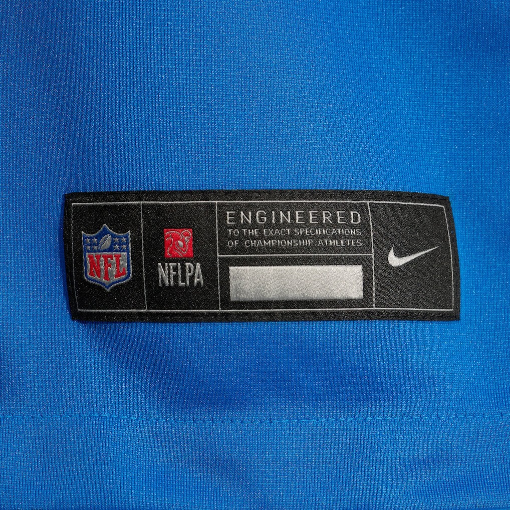 Malik Cunningham Detroit Lions Team Game Jersey - Blue - Nike