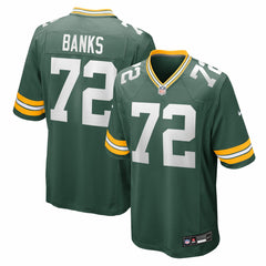 Brant Banks Green Bay Packers Team Game Jersey - Green - Nike