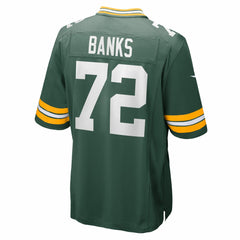 Brant Banks Green Bay Packers Team Game Jersey - Green - Nike