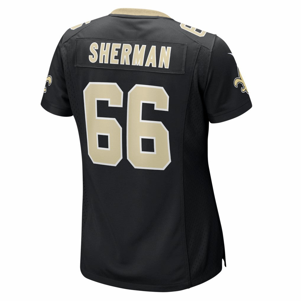 William Sherman New Orleans Saints Women's Team Game Jersey - Black - Nike