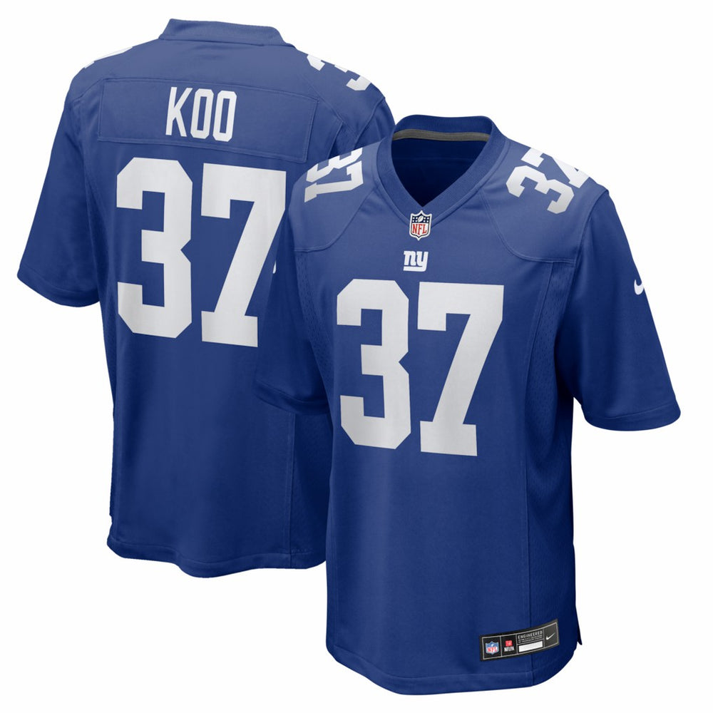 Younghoe Koo New York Giants Team Game Jersey - Royal - Nike