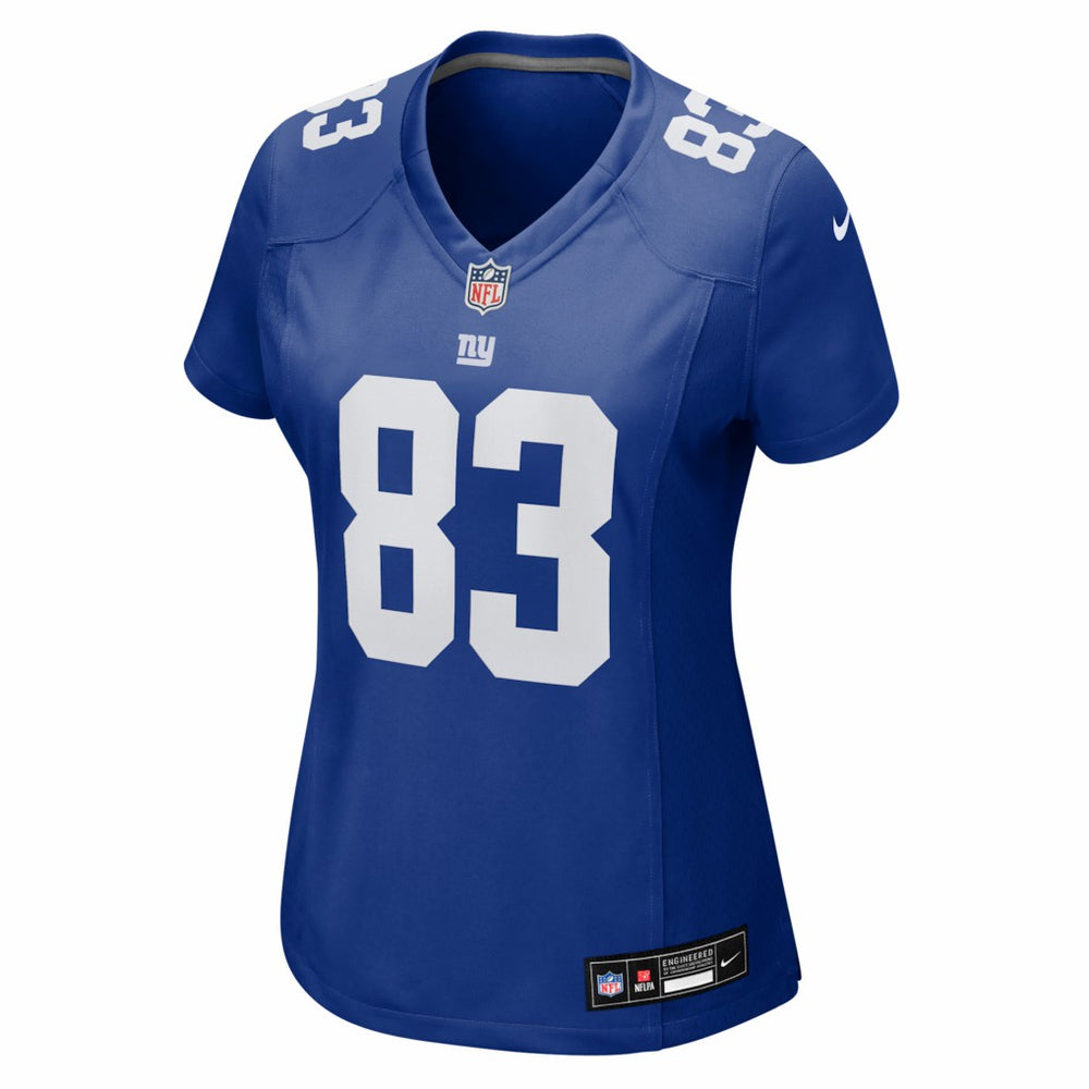 Dalen Cambre New York Giants Women's Team Game Jersey - Royal - Nike