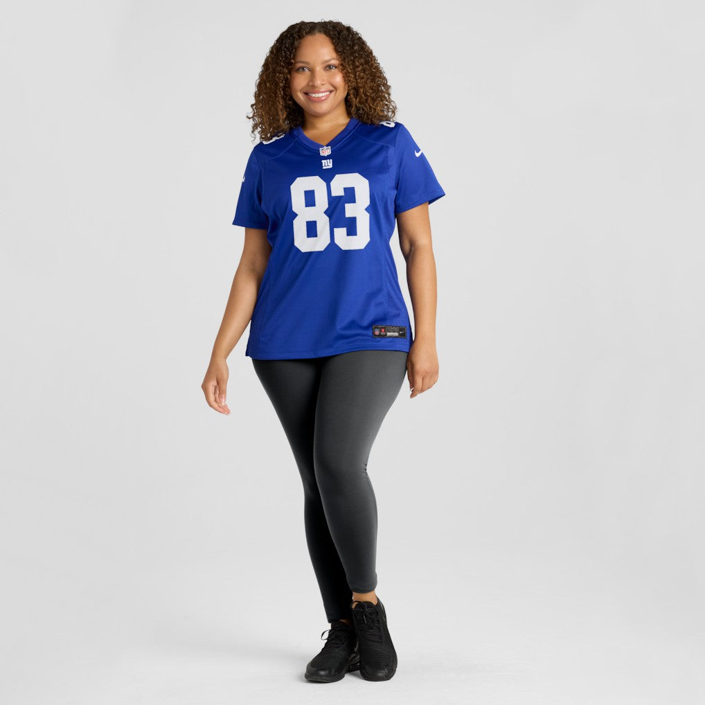 Dalen Cambre New York Giants Women's Team Game Jersey - Royal - Nike