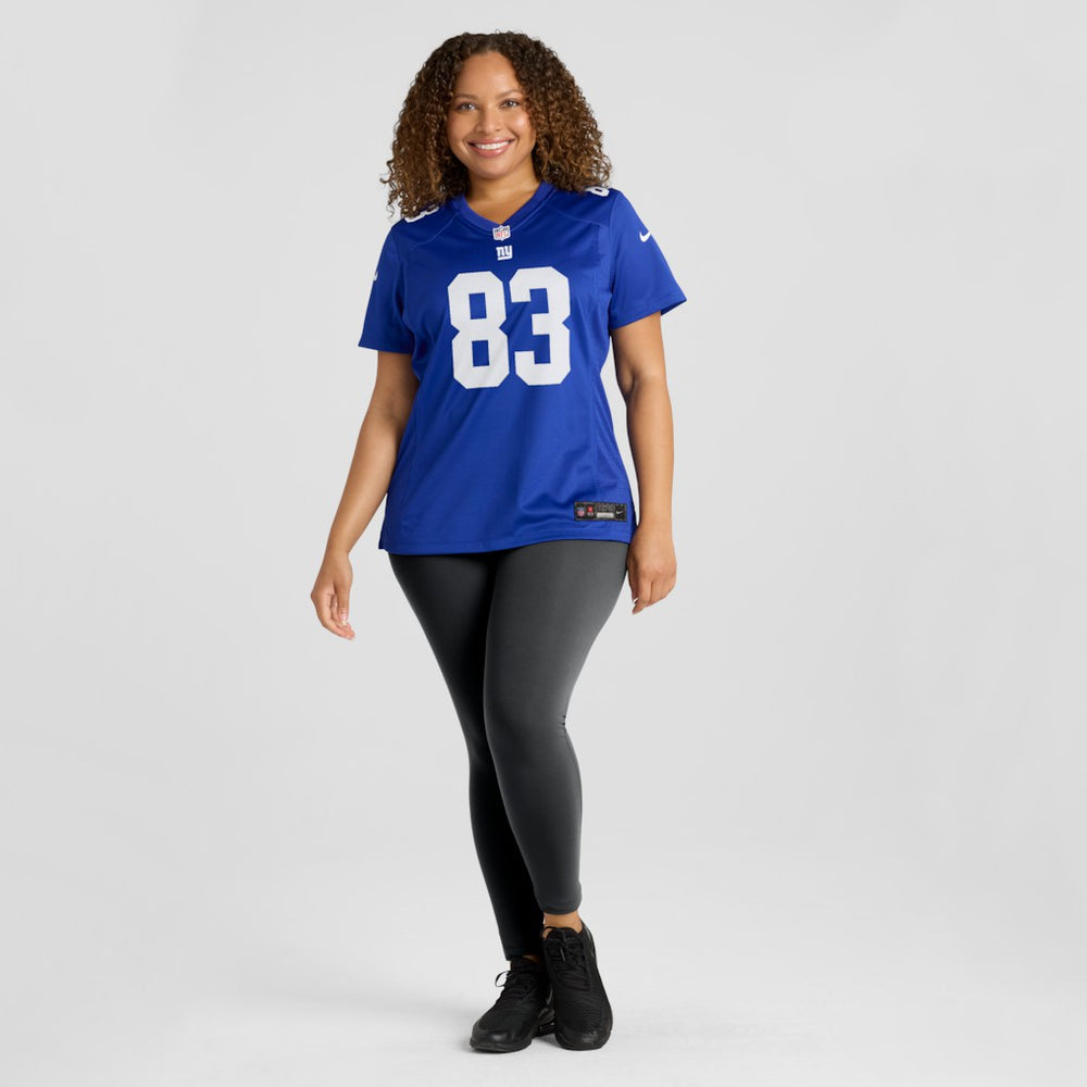 Dalen Cambre New York Giants Women's Team Game Jersey - Royal - Nike