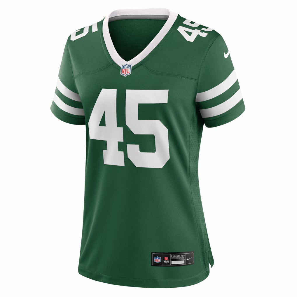 Mark Robinson New York Jets Women's Team Game Jersey - Legacy Green - Nike