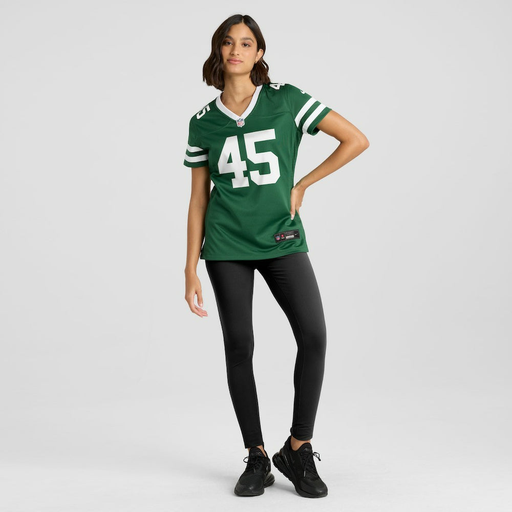 Mark Robinson New York Jets Women's Team Game Jersey - Legacy Green - Nike