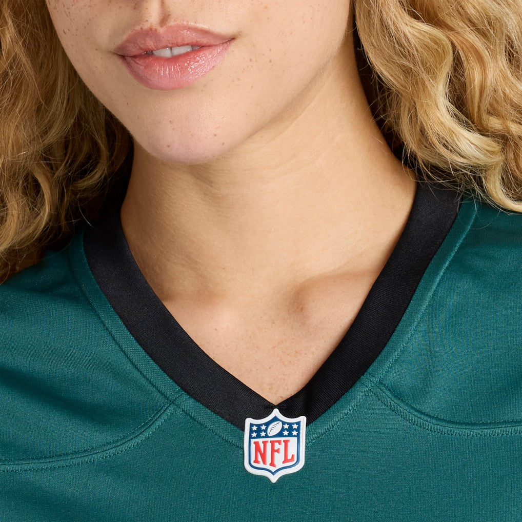 Lance Dixon Philadelphia Eagles Women's Team Game Jersey - Midnight Green - Nike