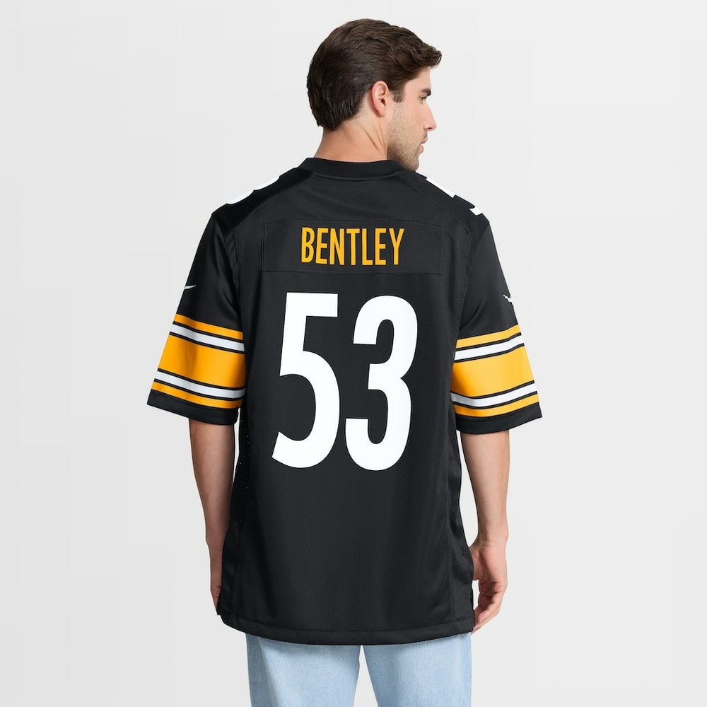 JaWhaun Bentley Pittsburgh Steelers Team Game Jersey - Black - Nike