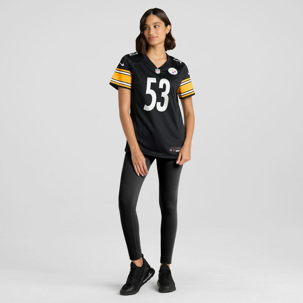 JaWhaun Bentley Pittsburgh Steelers Women's Team Game Jersey - Black - Nike