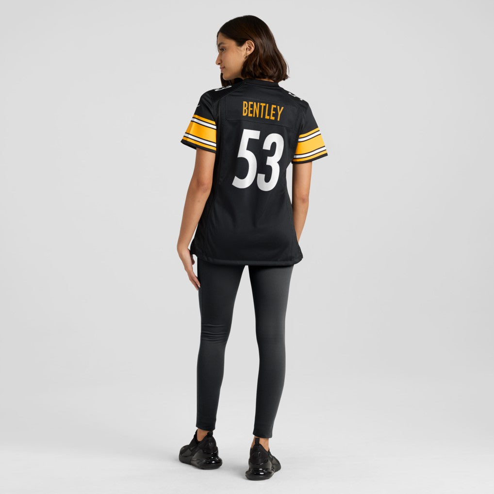 JaWhaun Bentley Pittsburgh Steelers Women's Team Game Jersey - Black - Nike