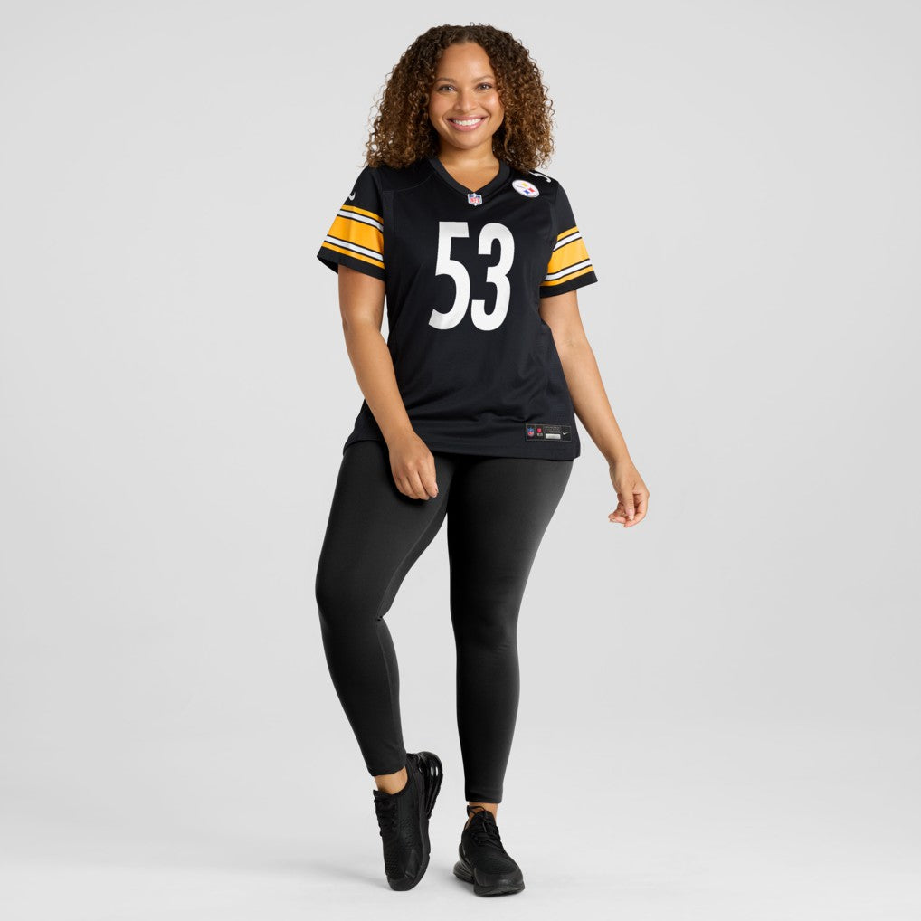 JaWhaun Bentley Pittsburgh Steelers Women's Team Game Jersey - Black - Nike