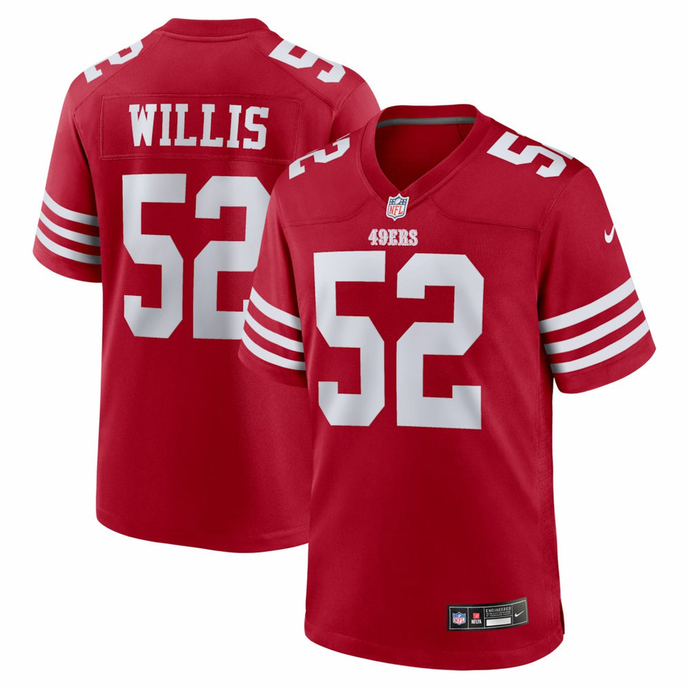Messiah Swinson San Francisco 49ers Team Game Jersey - Scarlet - Nike