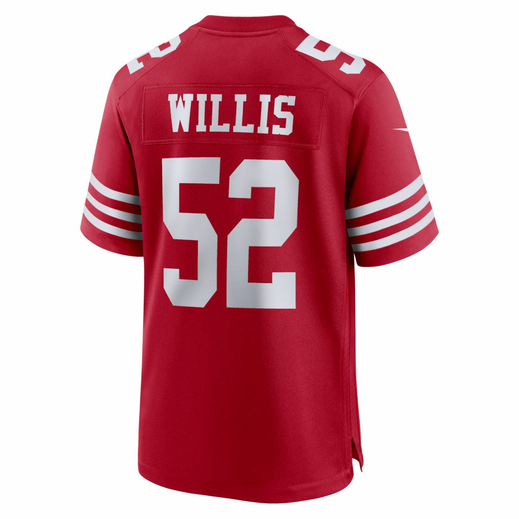 Messiah Swinson San Francisco 49ers Team Game Jersey - Scarlet - Nike