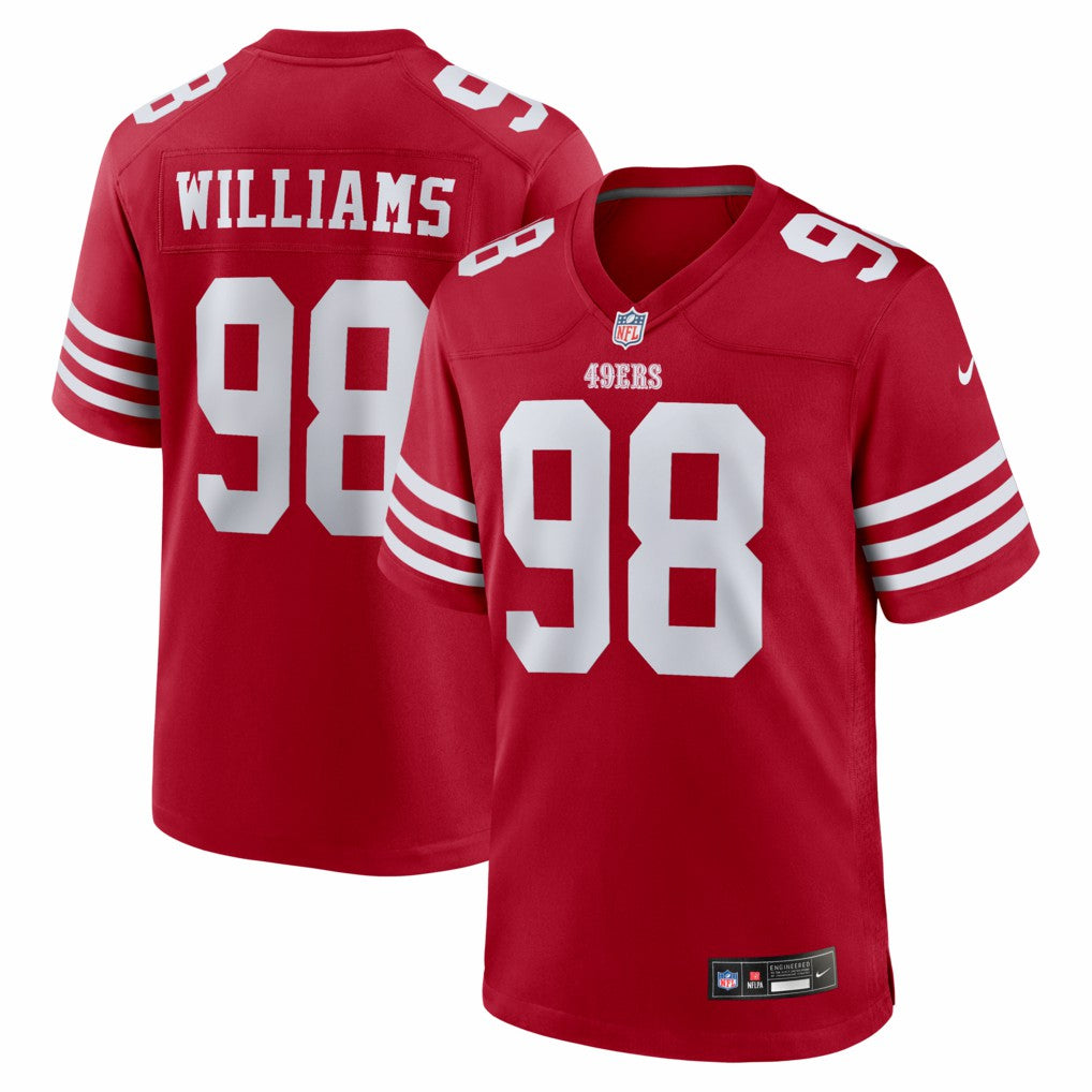 Messiah Swinson San Francisco 49ers Team Game Jersey - Scarlet - Nike