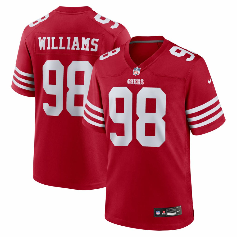 Messiah Swinson San Francisco 49ers Team Game Jersey - Scarlet - Nike