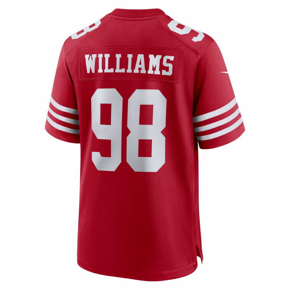 Messiah Swinson San Francisco 49ers Team Game Jersey - Scarlet - Nike
