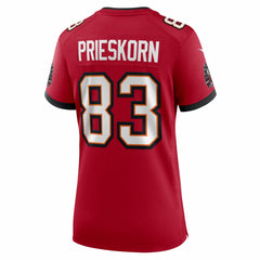 Caden Prieskorn Tampa Bay Buccaneers Women's Team Game Jersey - Red - Nike