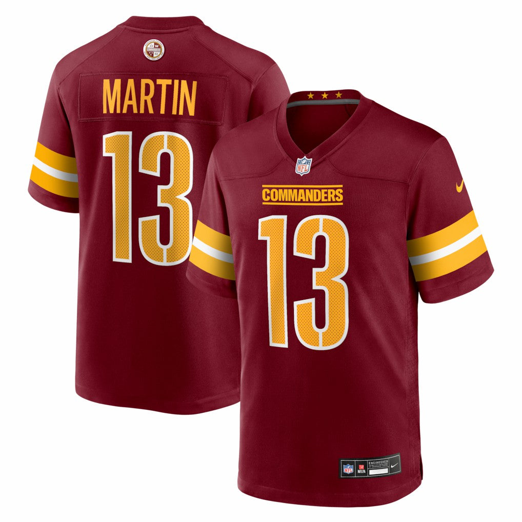 Tay Martin Washington Commanders Team Game Jersey - Burgundy - Nike