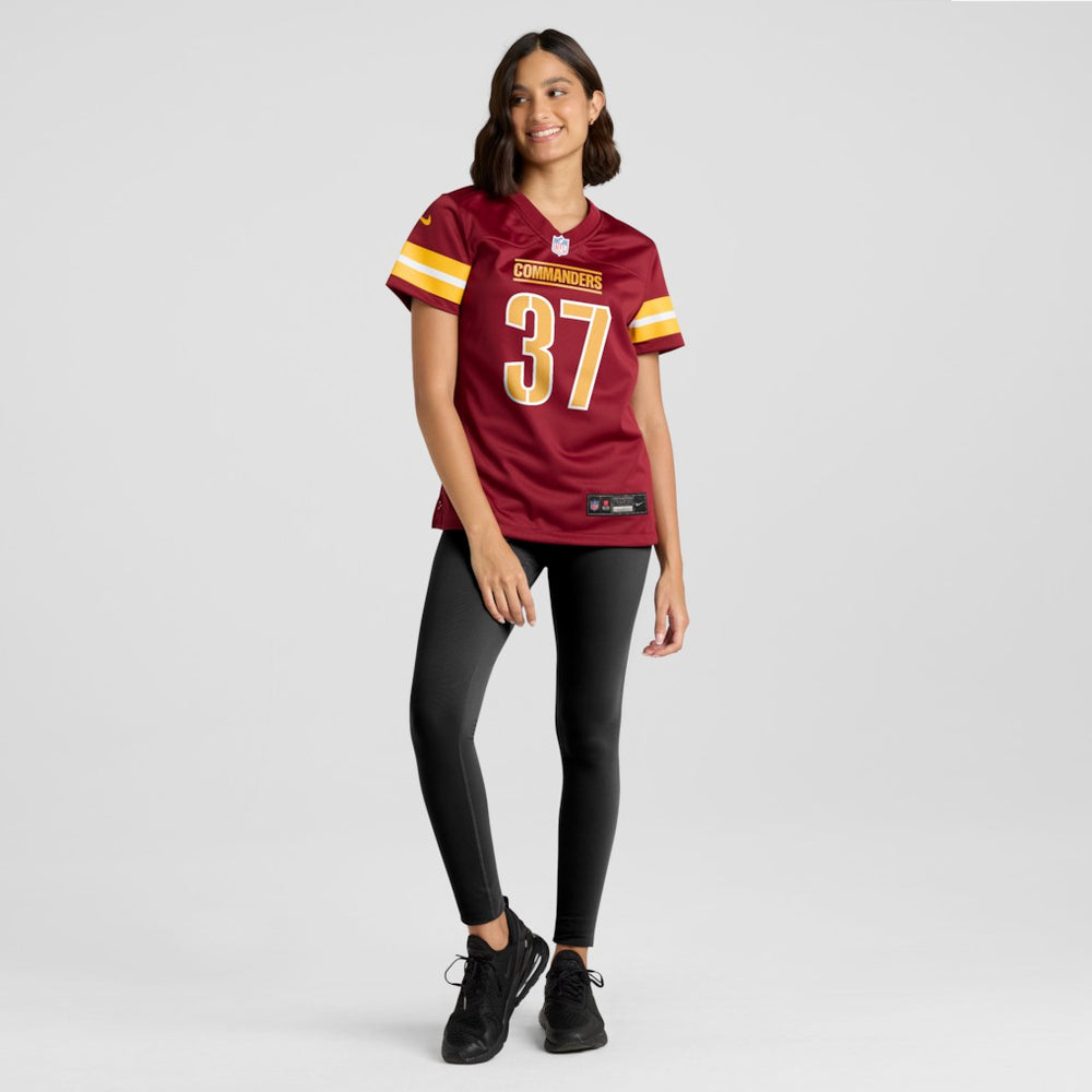 Car'lin Vigers Washington Commanders Women's Team Game Jersey - Burgundy - Nike