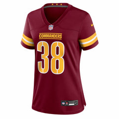 Chase Edmonds Washington Commanders Women's Team Game Jersey - Burgundy - Nike