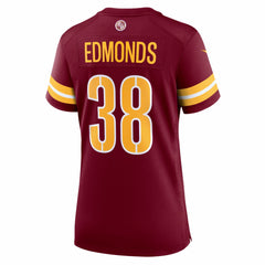 Chase Edmonds Washington Commanders Women's Team Game Jersey - Burgundy - Nike