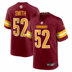 Preston Smith Washington Commanders Team Game Jersey - Burgundy - Nike