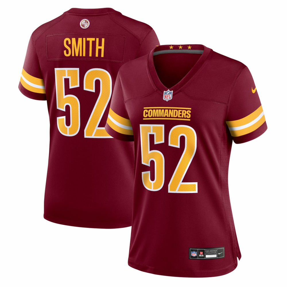 Preston Smith Washington Commanders Women's Team Game Jersey - Burgundy - Nike