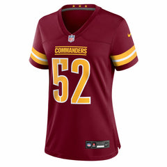 Preston Smith Washington Commanders Women's Team Game Jersey - Burgundy - Nike